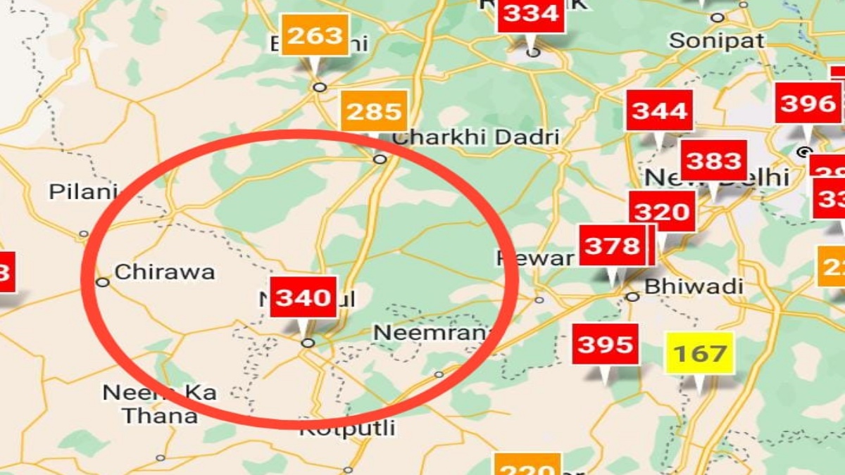 Air Pollution In Mahendragarh