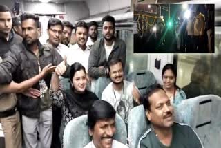 MP Navneet Rana flagged off the new train from Amravati to Pune