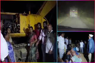 TDP_Leader_Sowmya_Stopped_Gravel _Illegal_Mining