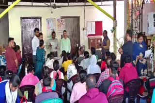 Labour minister Sanjoy Kishan DISTRIBUTED CHEQUES OF CM relief fund in Tinsukia