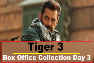Etv BharatTiger 3 Box Office Collection Day 3