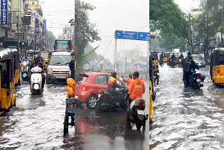 Normal life of people affected due to continuous rain in Chennai