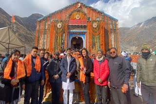 Riniki Bhuyan Sharma Visit Kedarnath Dham