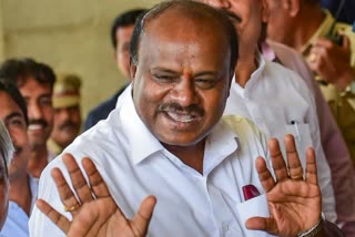 Etv Bharat H D Kumarawamy  Kumaraswamy Stolen Electricity  karnataka congress  എച്ച്‌ഡി കുമാരസ്വാമി  വൈദ്യുതി മോഷണം  കുമാരസ്വാമി വൈദ്യുതി മോഷണം