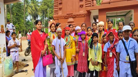 student celebrated children's day