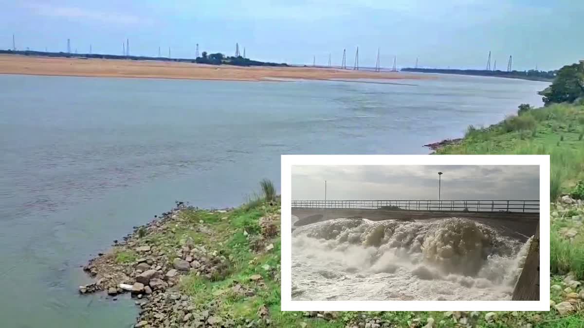 GODAVARI WATER RELEASED TO KRISHNA