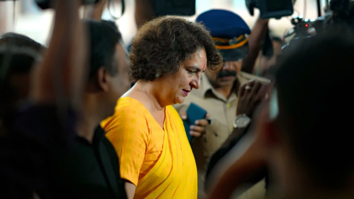 File photo of Congress general secretary Priyanka Gandhi Vadra