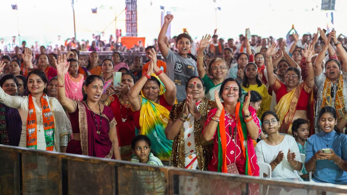 MAHARASHTRA ELECTIONS 2024 BJP OTHERS PARTIES EYEING LINGAYAT VOTES IN MARATHWADA KARNATAKA LEADERS