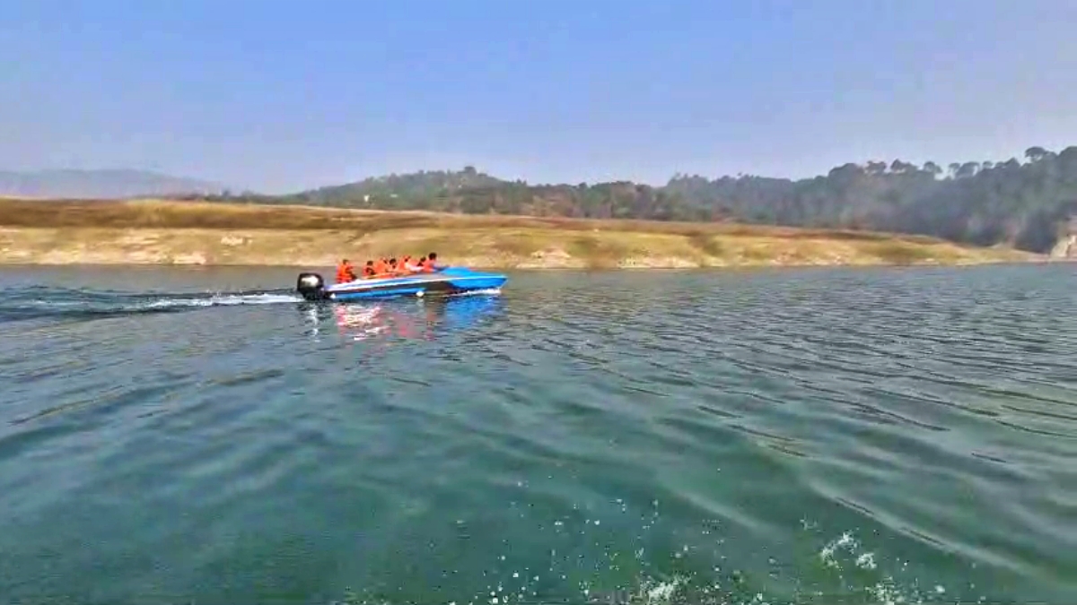 Jyoripatan Island tourism in ​​Gobind Sagar Lake