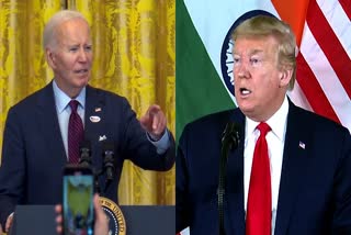 Newly elected President Donald Trump meets President Joe Biden at the White House (symbolic photo)