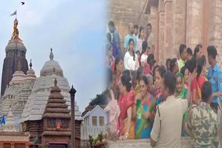 HEAVY CROWD IN PURI SRIMANDIR