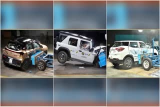 Crash Test of Three Mahindra SUVs