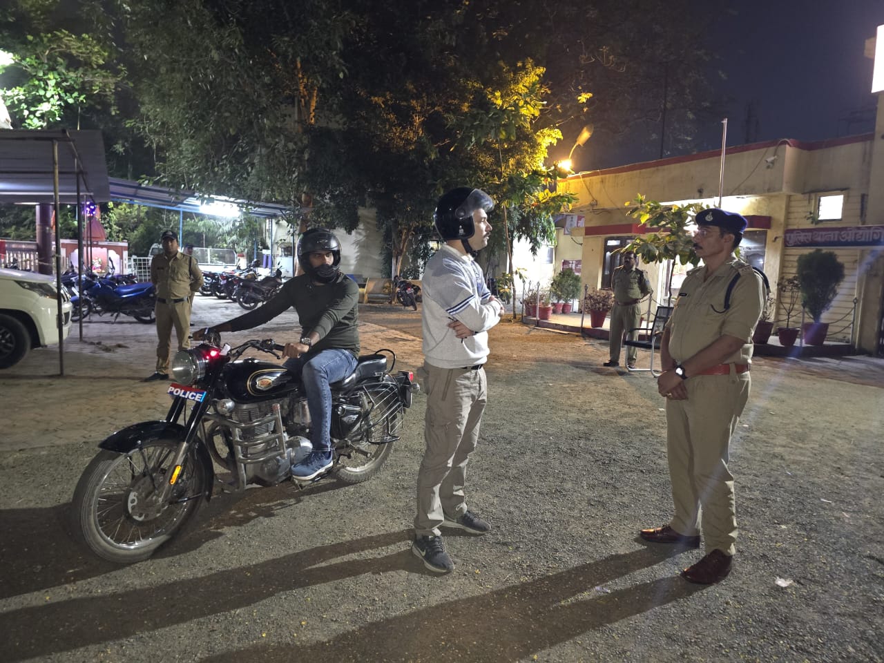 Ratlam SP sudden inspection