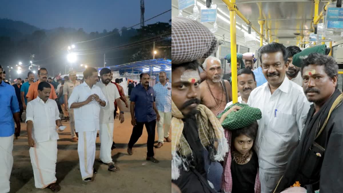 Sabarimala Crowd Crisis news sabarimala  crowd at Sabarimala  ശബരിമലയിലെ തിരക്ക്  ദേവസ്വം മന്ത്രി കെ രാധാകൃഷ്‌ണൻ  ദേവസ്വം ബോർഡ്  ശബരിമല  sabarimala temple news today  sabarimala latest news  ശബരിമല വാർത്തകൾ  Devaswom Minister K Radhakrishnan  crowd at Sabarimala temple  അയ്യപ്പന്മാരുടെ തിരക്ക്  ശബരിമല തീർഥാടനം