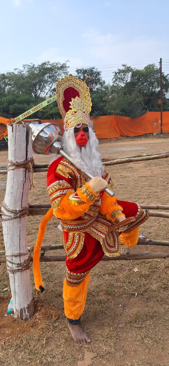 Hanuman Arrived At Oath Ceremony