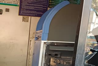 Thieves targeted ATM Sabalgarh