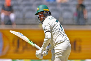 Australia opener Usman Khawaja wore a black armband as the ICC didn't allow him to wear his 'all lives are equal' shoes on day 1 of the first test match against Pakistan on Thursday. Notably, Khawaja has shown his sympathy for the loss of innocent lives in the Israel-Hamas war.