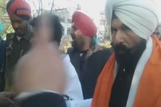 AAP MLA Kulwant SIngh Sidhu Slap To Boy