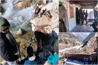 Film shooting in Harshil Valley