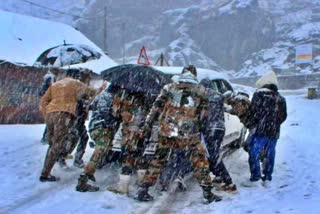 Rescue of tourists stuck in Sikkim