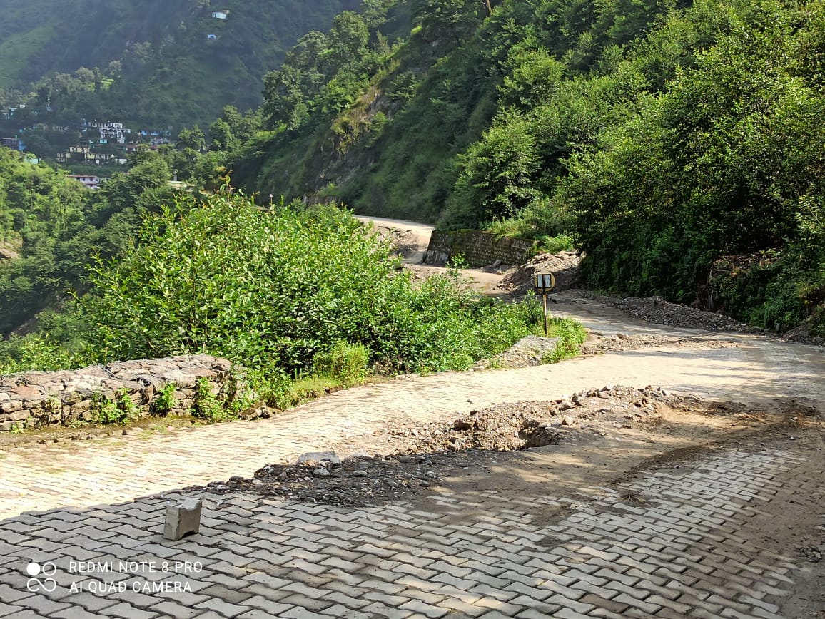 Guptkashi Kalimath Chamasi Motor Road in Rudraprayag