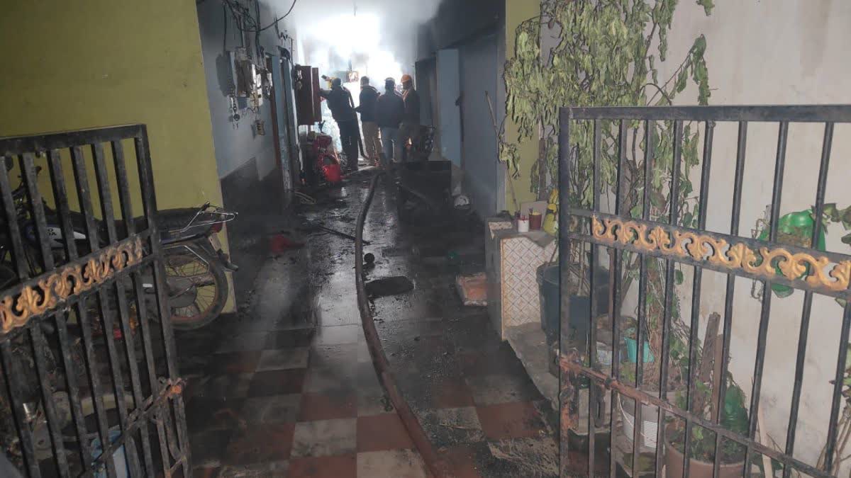 RAIPUR MAN SET HOUSE ON FIRE