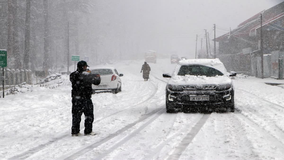 COLD WAVE IN KASHMIR  KASHMIR TEMPERATURE  KASHMIR WEATHER  കശ്‌മീർ കാലാവസ്ഥ