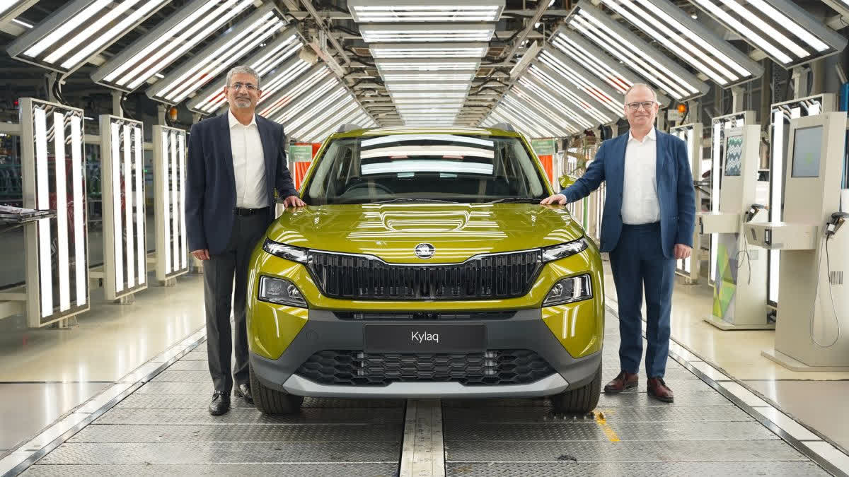 Skoda India has achieved 10,000 bookings for it's new sub-4m compact SUV, Kylaq, in just 10 days