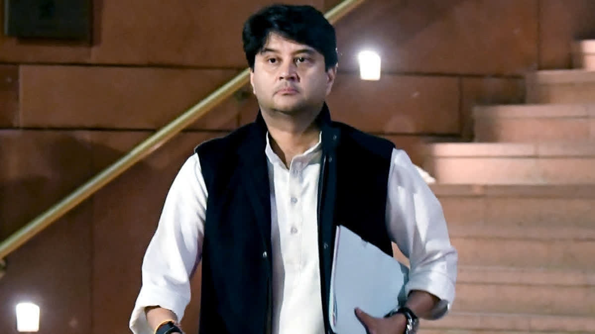 Union Telecom Minister Jyotiraditya Scindia