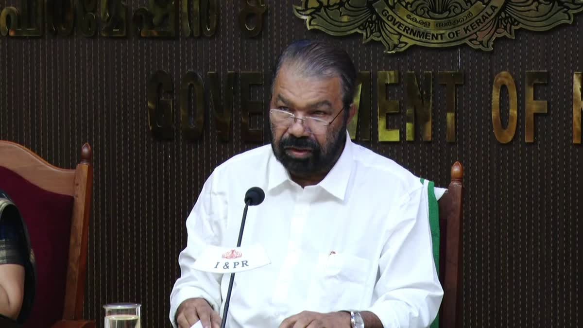 Kerala Education Minister V Sivankutty