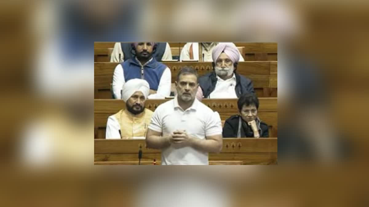 RAHUL GANDHI IN LOK SABHA