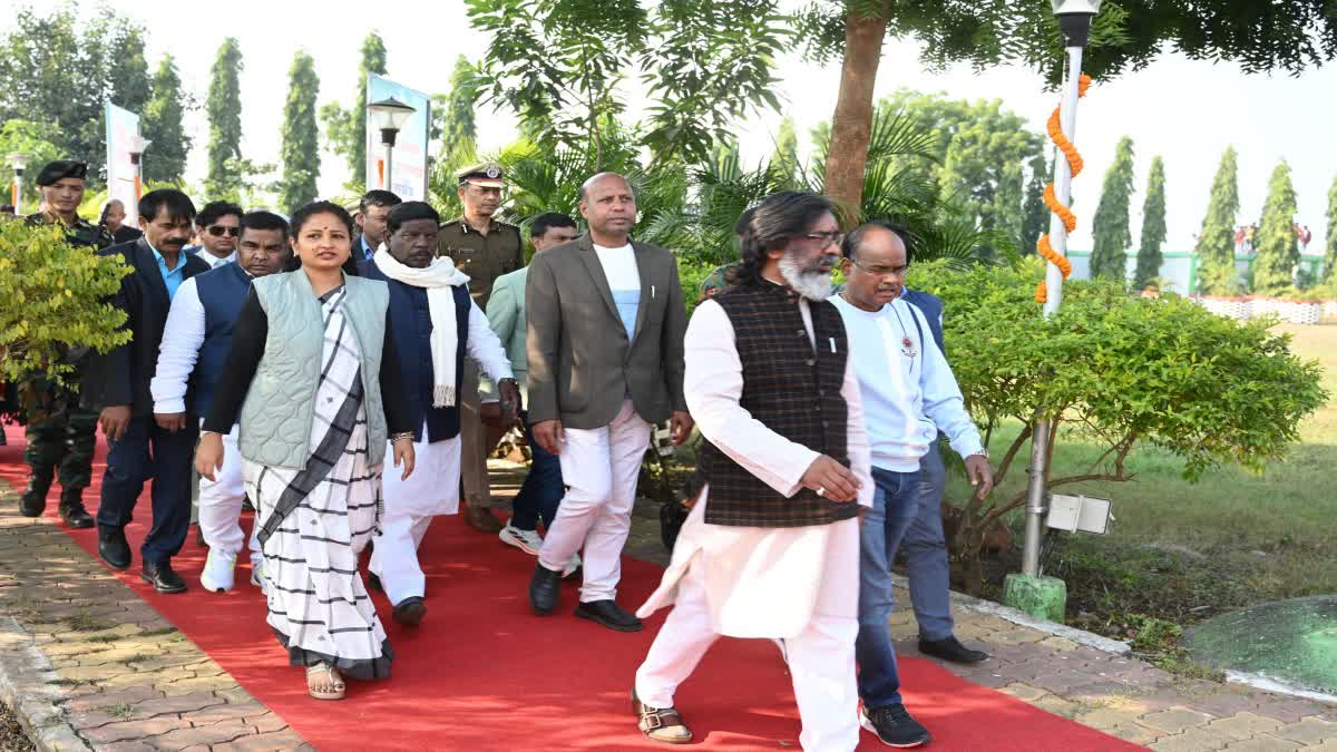 CM Hemant Soren inaugurated and laid foundation stone of several schemes in Sahibganj