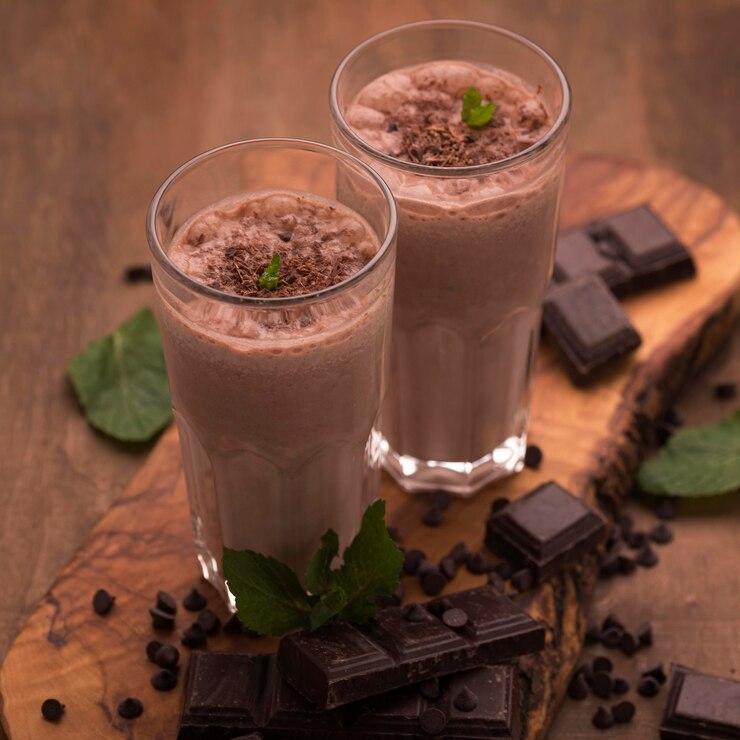 Chocolate Oats Smoothie