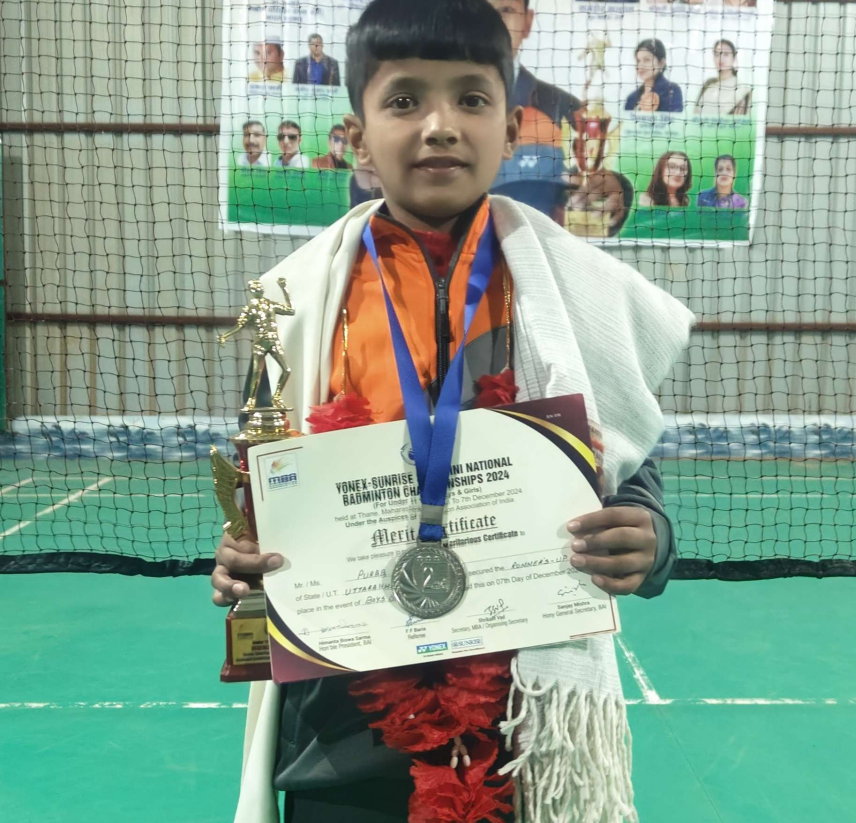 BADMINTON PLAYER PURAB KARKI