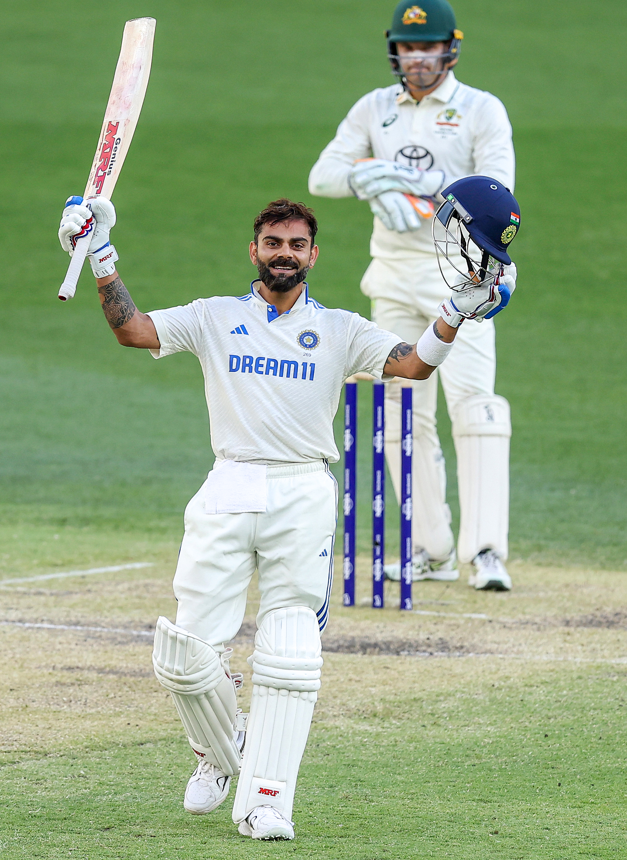 VIRAT KOHLI 100 MATCHES AUSTRALIA  IND VS AUS 3RD TEST  KOHLI RECORD AGAINST AUSTRALIA  BORDER GAVASKAR TEST SERIES