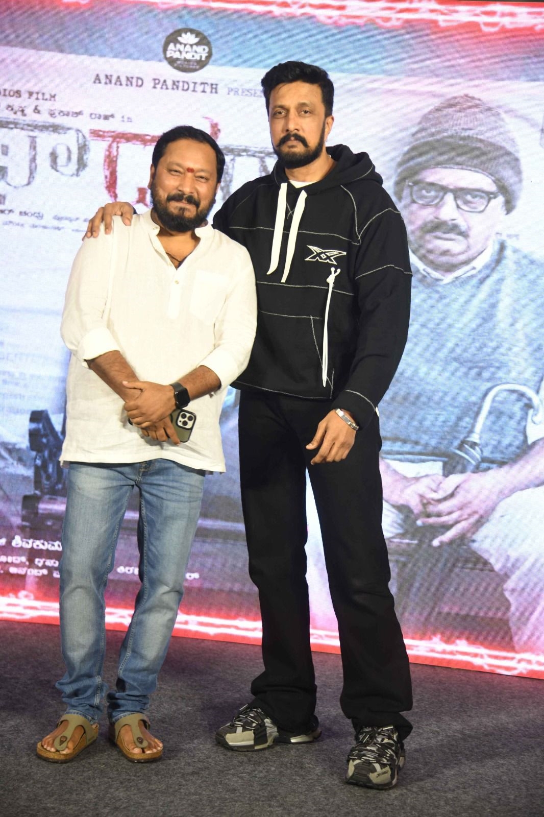 Sudeep with R Chandru