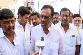 Senior Congress leader and MLA EVKS Elangovan was declared dead by a private hospital here at the state capital, on Saturday. He was 75.   He was admitted to MIOT hospital for a brief time. The hospital administration revealed that he passed away at 10.12 am.