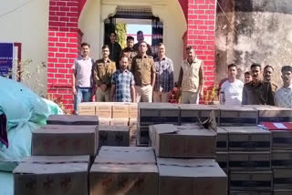 Illegal Liquor Seized in Dungarpur