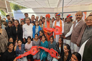 scooty distribution in Barmer