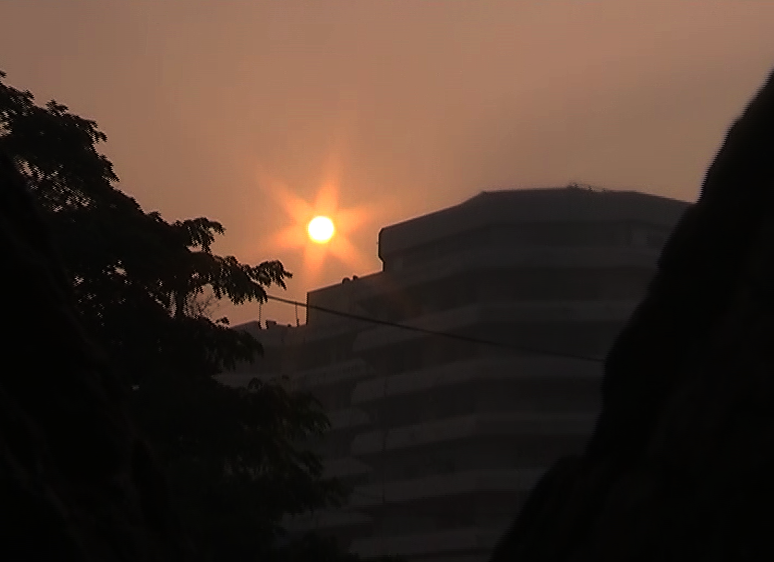 Fog in Hyderabad