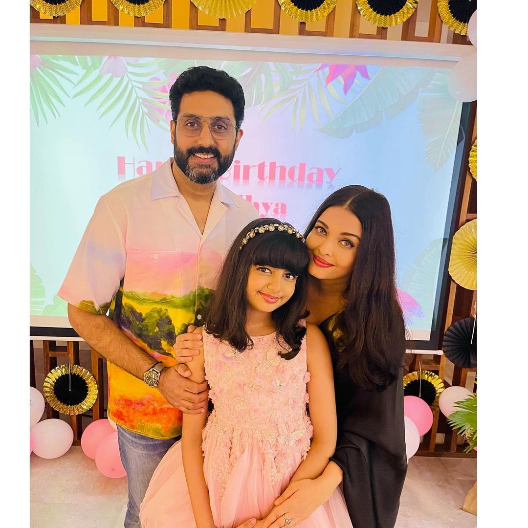 Abhishek and Aishwarya