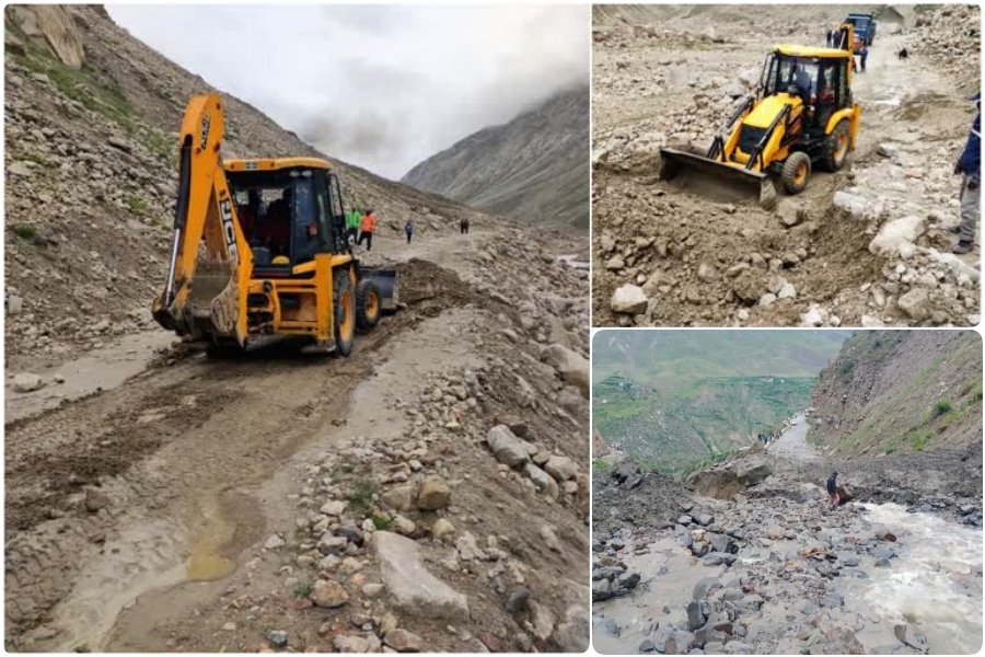 Cloudburst in lahaul spiti