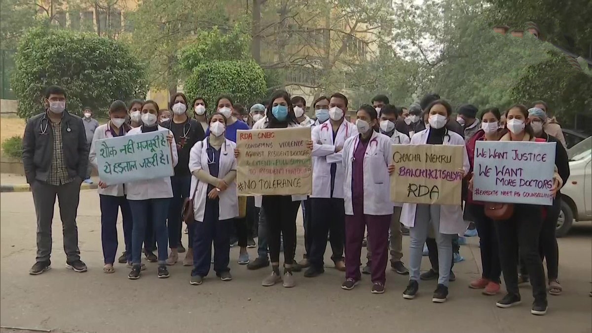Delhi Doctors Protest