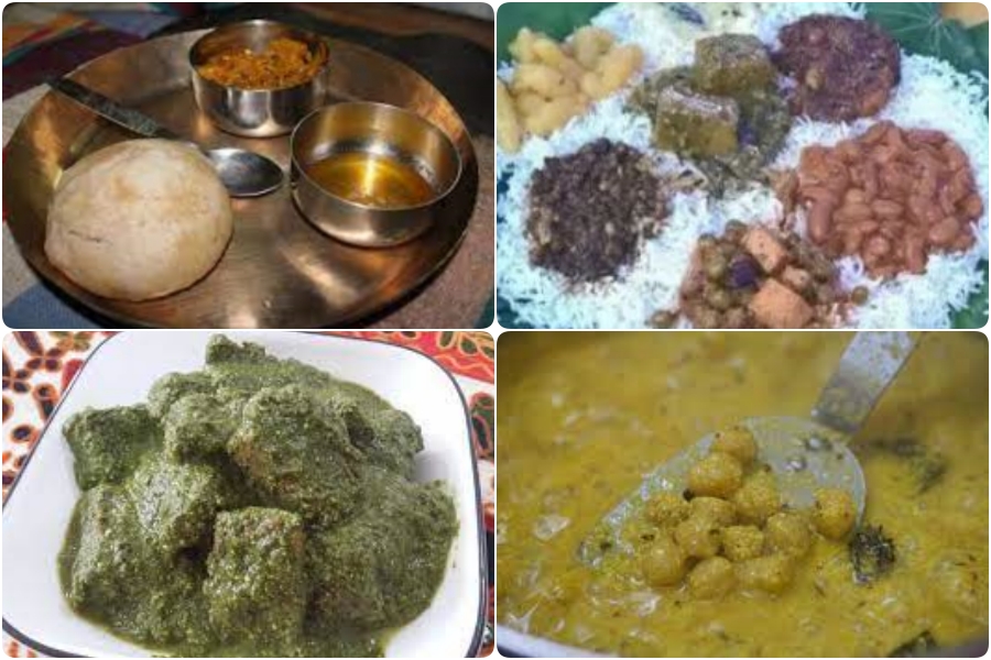 Tradational food in Himachal
