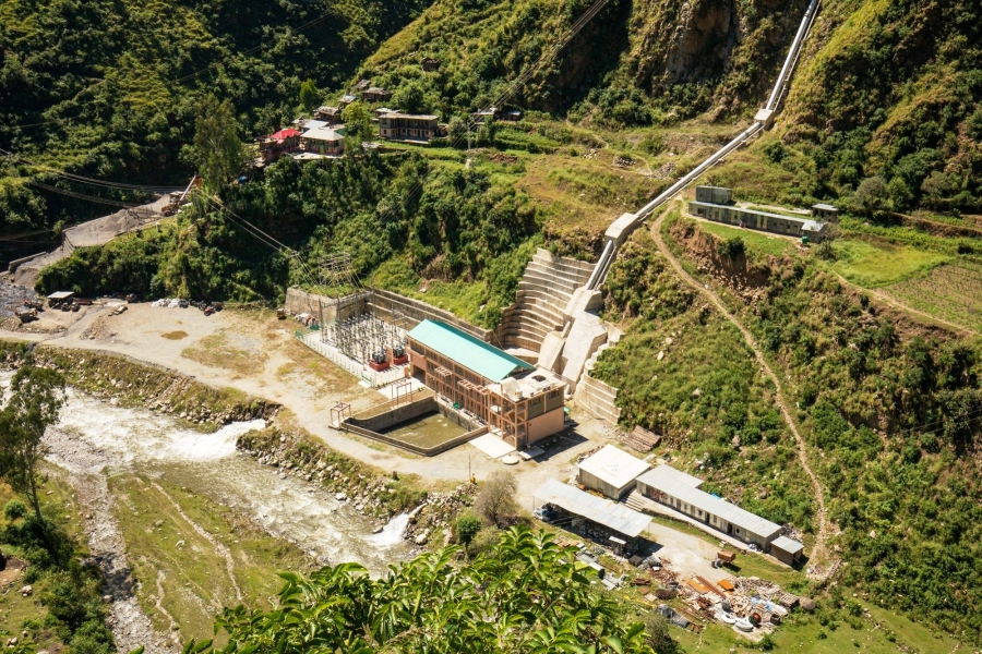 Micro hydro project in himachal