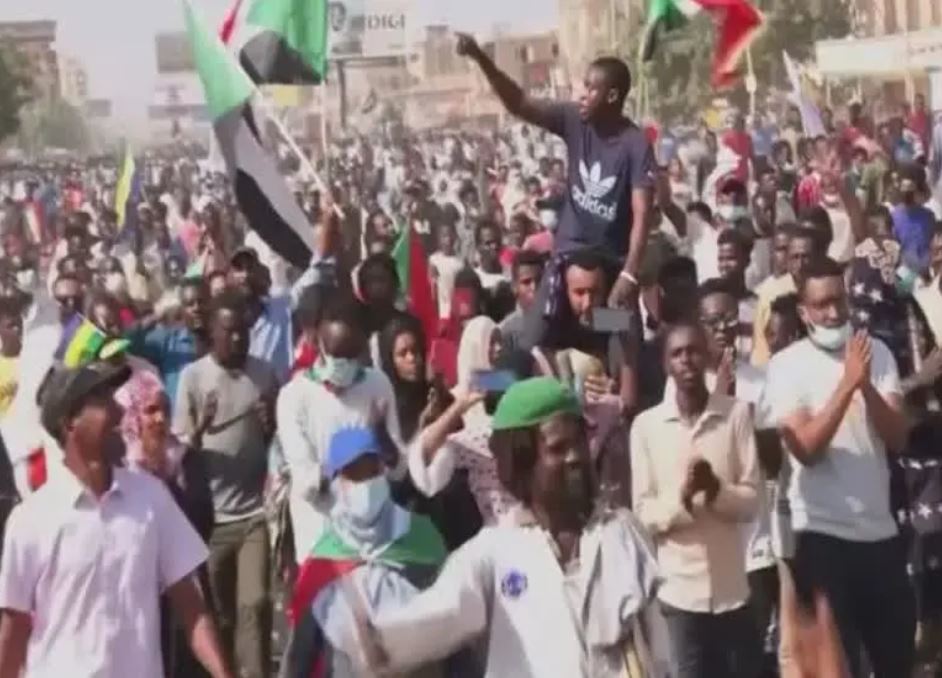 Protests against military coup in Sudan