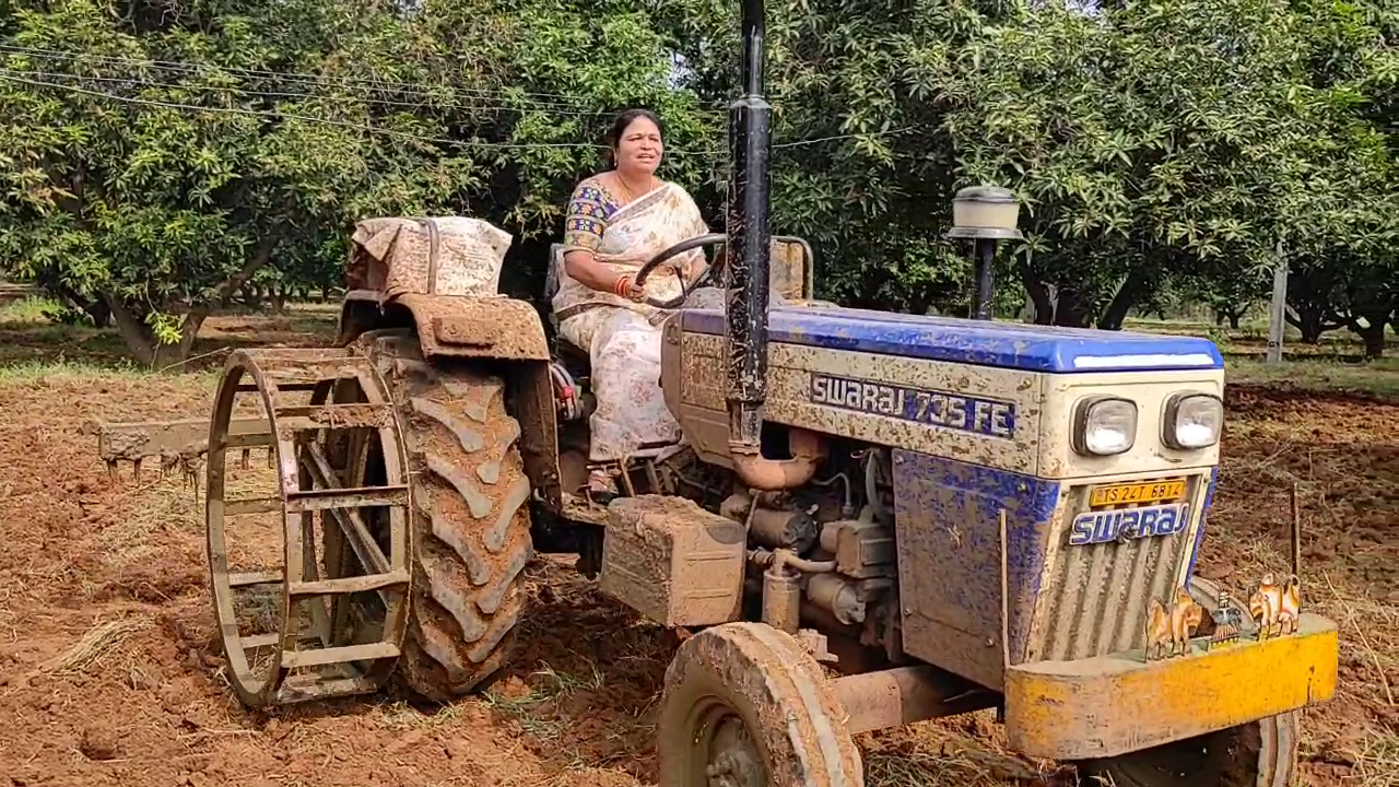 ideal woman farmer Kothapalli , woman farmer seethamahalakshmi