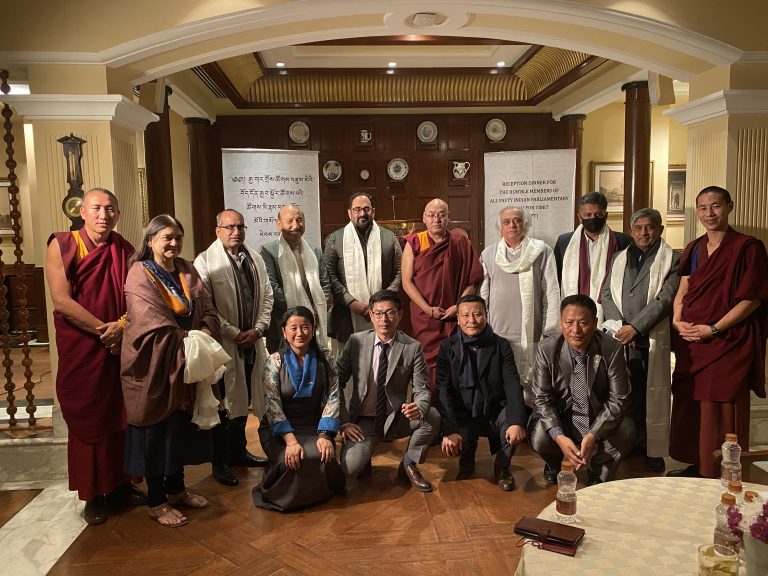 तिब्बत की निर्वासित सरकार ने शेयर की 22 दिसंबर को आयोजित कार्यक्रम की तस्वीर