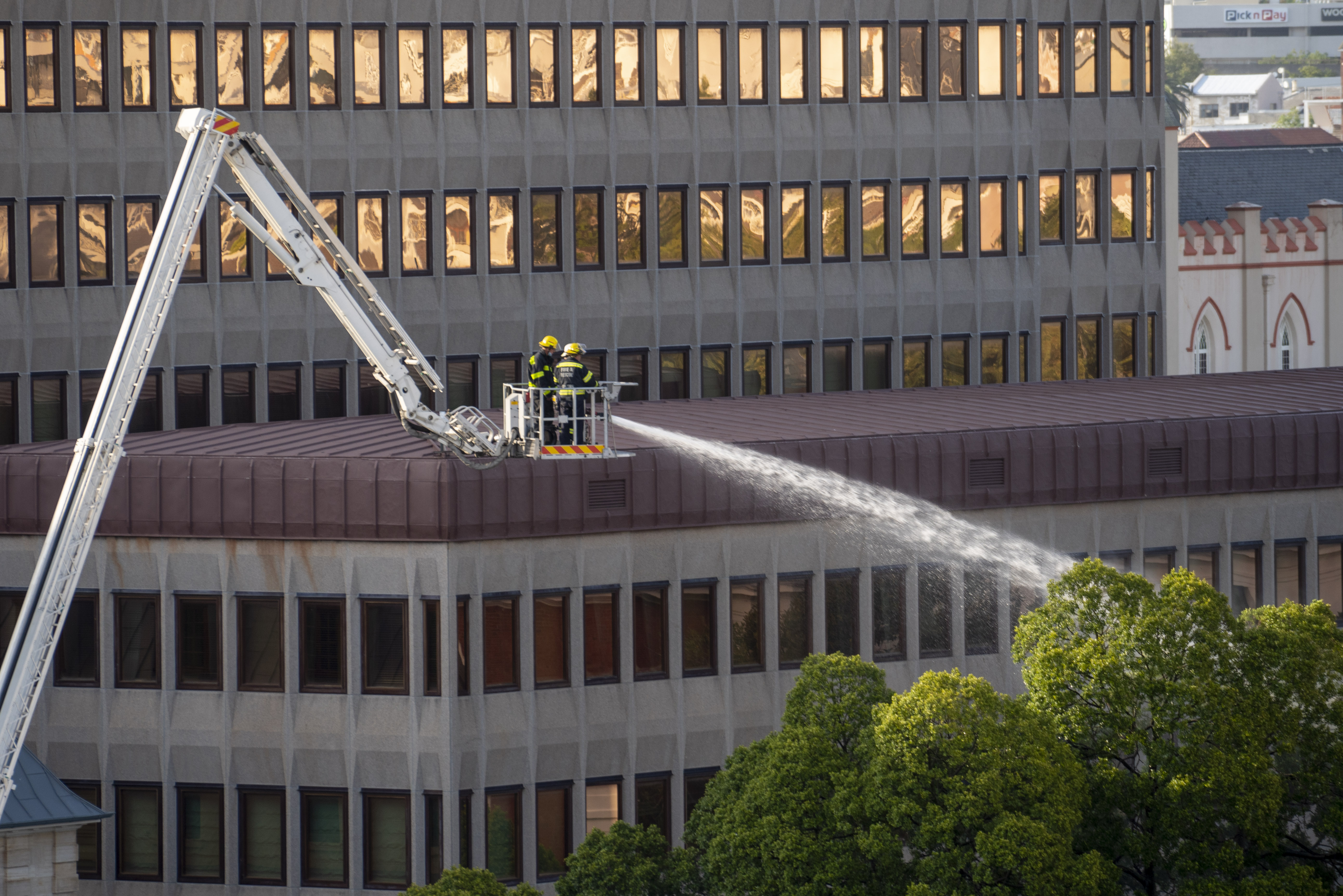 south africa parliament accident