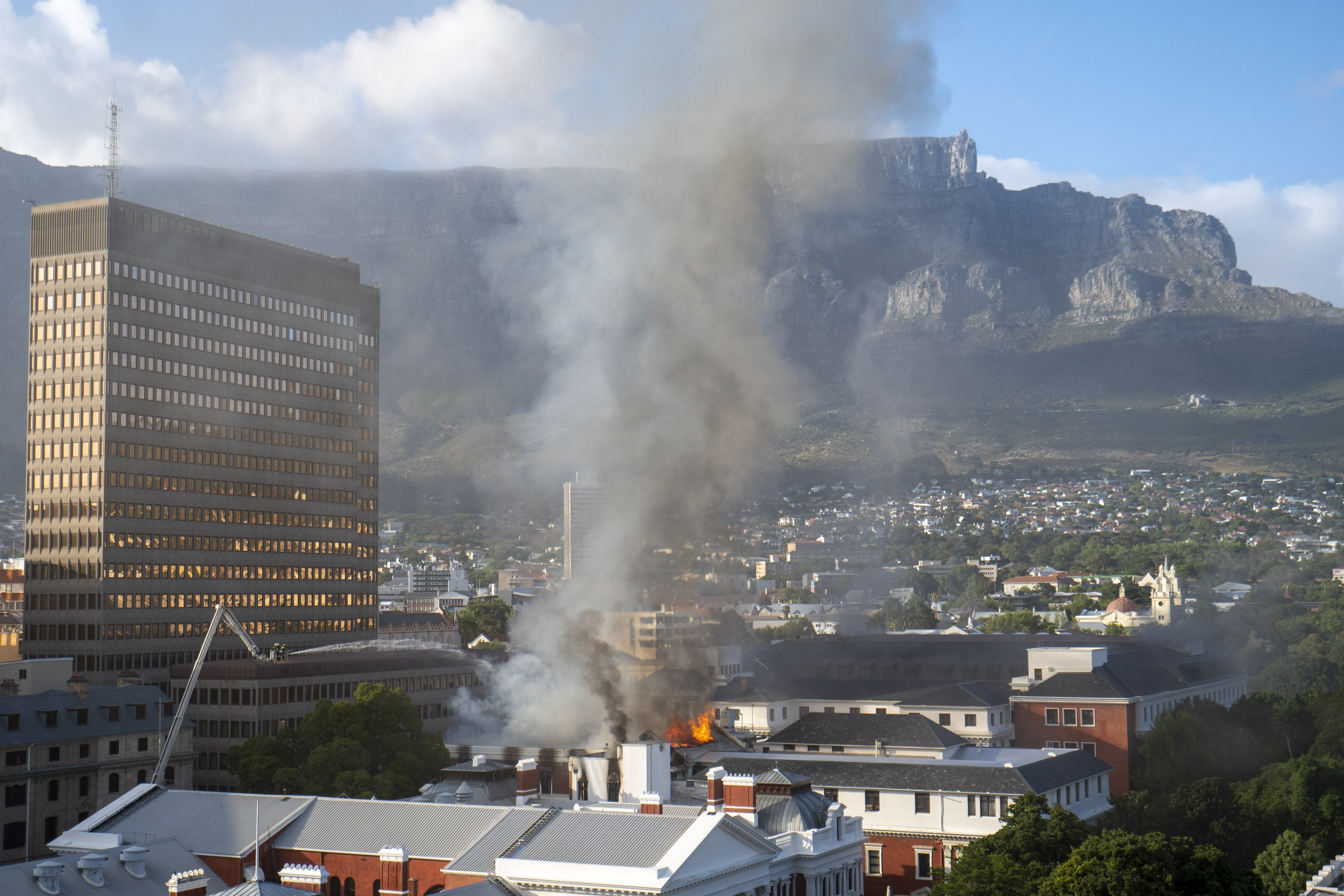 south africa parliament accident